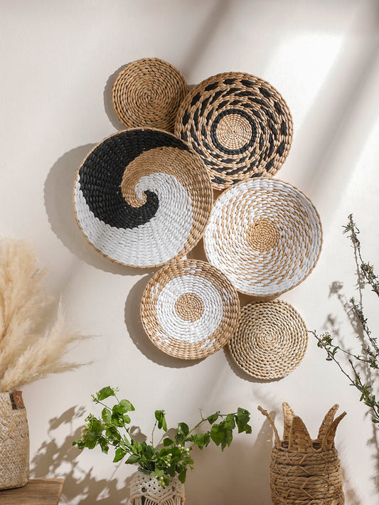 Boho Woven Wall Basket